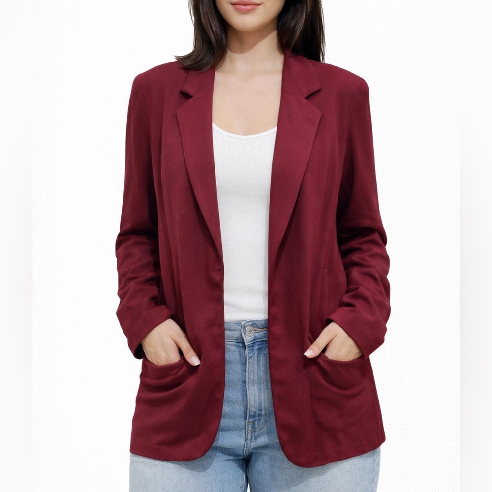 Talula Women's Deep Red Blazer